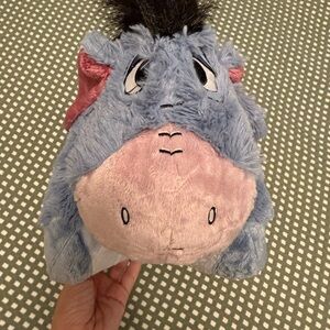 Disney Winnie the Pooh Blue and Pink Eeyore Plush